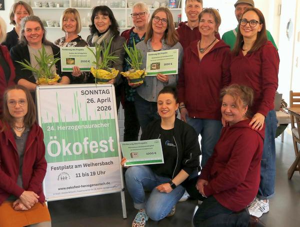 Schule erhält Ökofesterlös